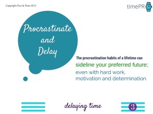 PROCRASTINATION timePRO workshop series
